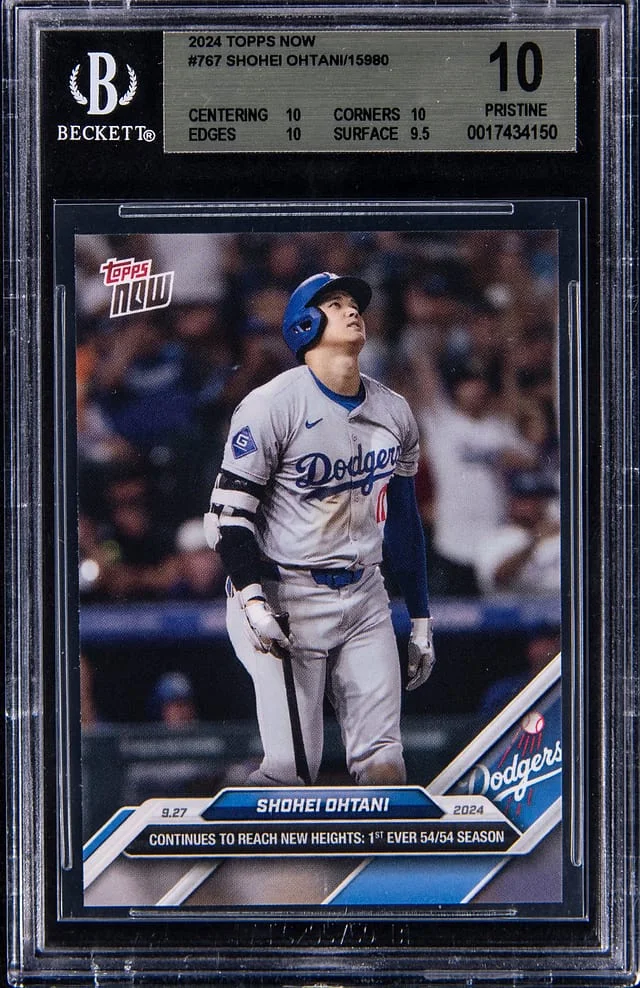 2024 Topps Now Shohei Ohtani #767 card image