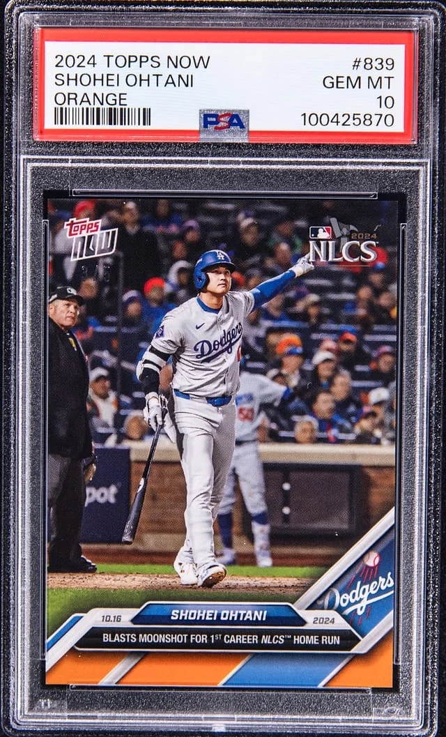 2024 Topps Now Shohei Ohtani Orange #839 card image