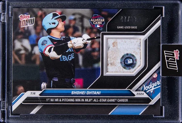 2024 Topps Now Shohei Ohtani Game-Used #437B card image