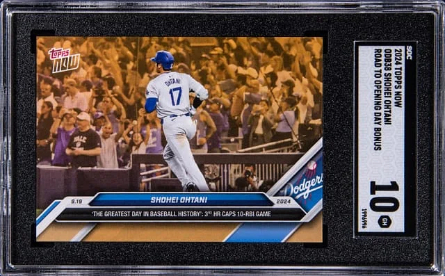 2024 Topps Now Shohei Ohtani Road to Opening Day Bonus #ODB38 card image