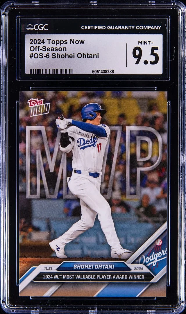 2024 Topps Now Shohei Ohtani Offseason #OS-6 card image