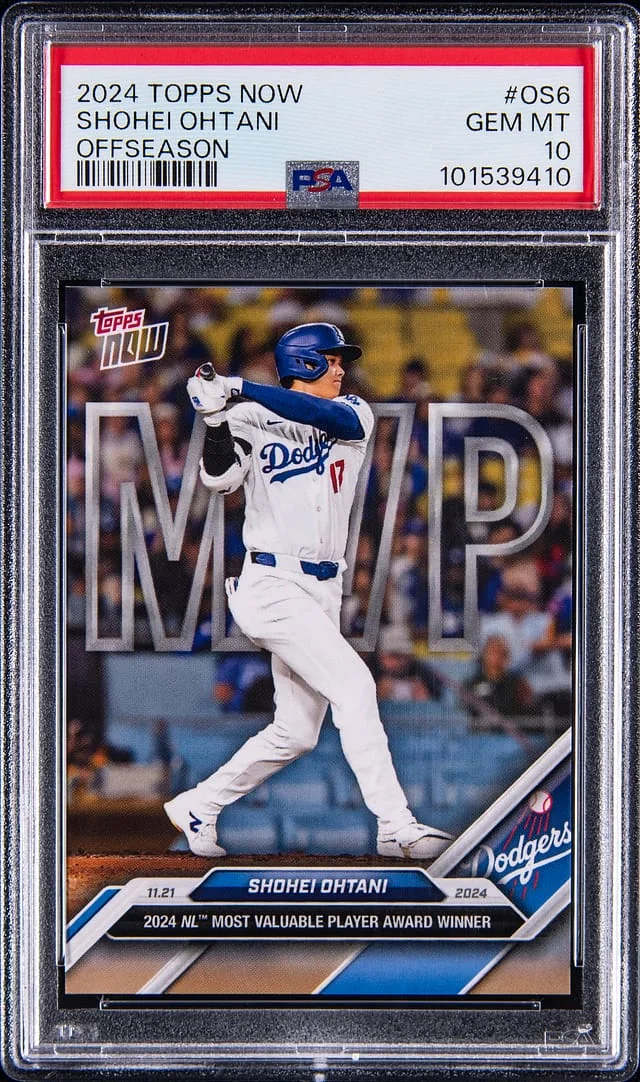 2024 Topps Now Shohei Ohtani Offseason #OS6 card image