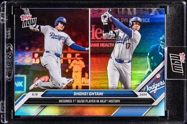 2024 Topps Now Shohei Ohtani - Topps Encased #722SSP card image