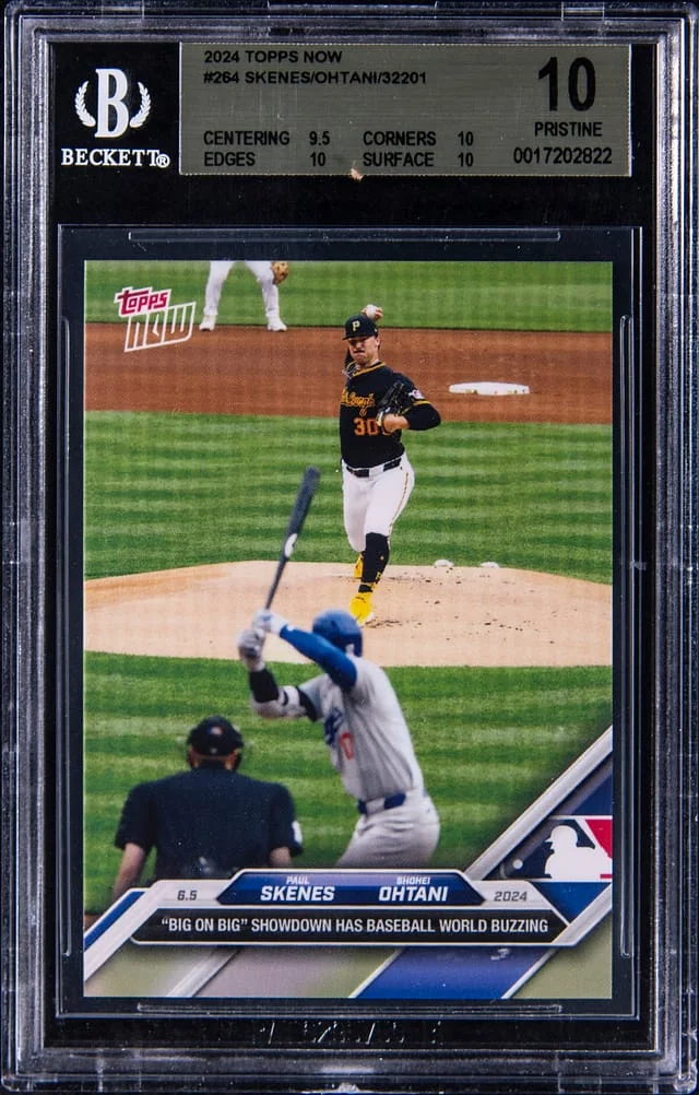 2024 Topps Now Shohei Ohtani/Paul Skenes #264 card image