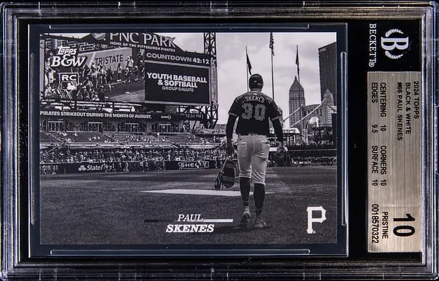 2024 Topps Paul Skenes Black & White #66 card image