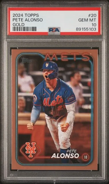 2024 Topps Pete Alonso Gold #20 card image