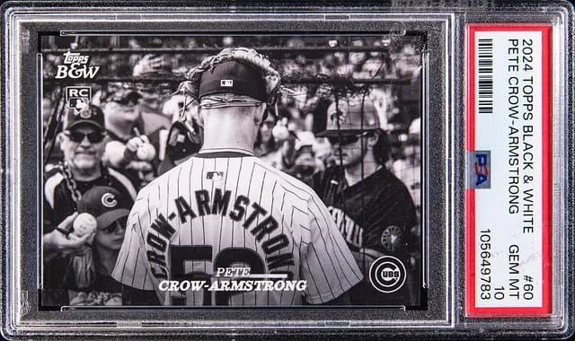 2024 Topps Pete Crow-Armstrong Black & White #60 card image