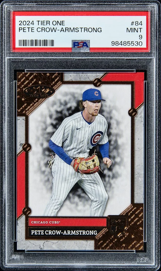 2024 Topps Pete Crow-Armstrong Tier One #84 card image