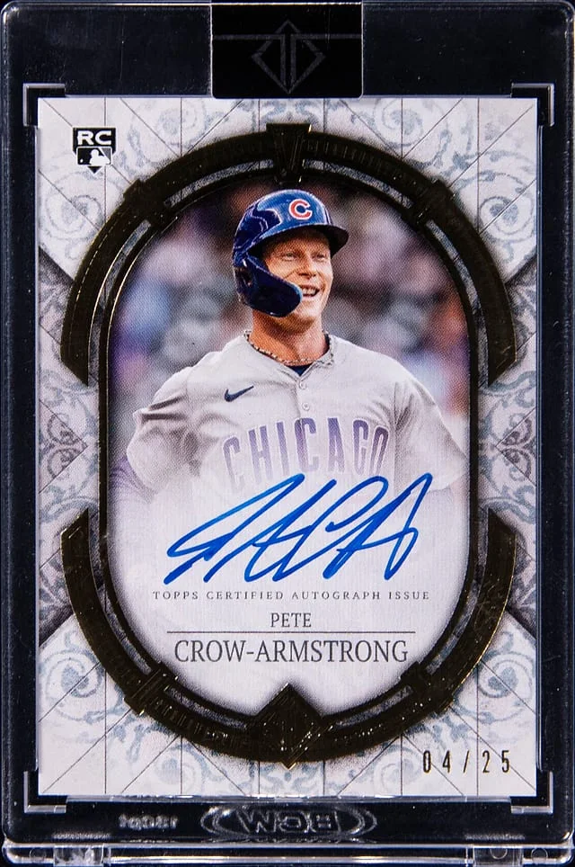 2024 Topps Pete Crow-Armstrong Transcendent Collection Autographs #TCA-PC card image