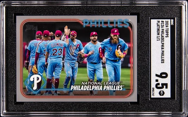 2024 Topps Philadelphia Phillies Platinum #126 card image