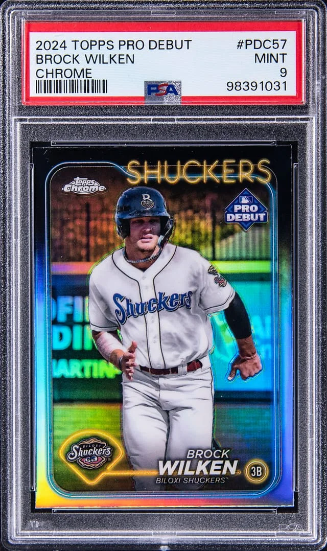 2024 Topps Pro Debut Brock Wilken Chrome #PDC-57 card image