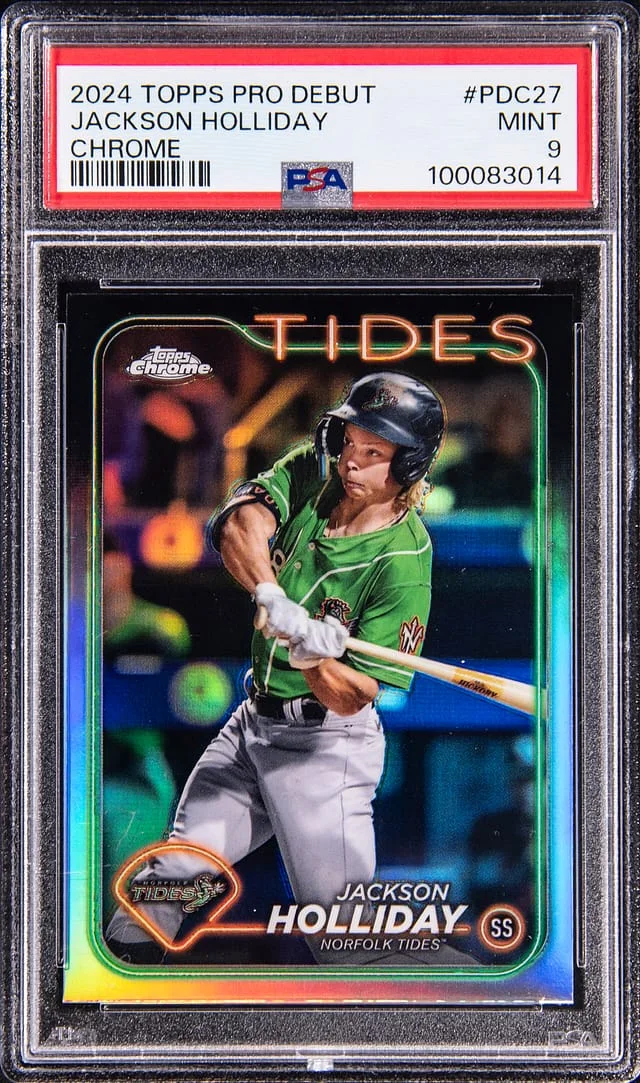 2024 Topps Pro Debut Jackson Holliday Chrome #PDC27 card image