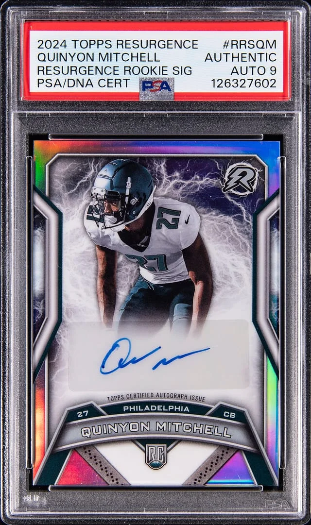 2024 Topps Quinyon Mitchell Resurgence Signatures #RRS-QM card image