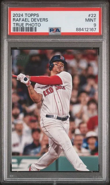 2024 Topps Rafael Devers True Photo #22 card image