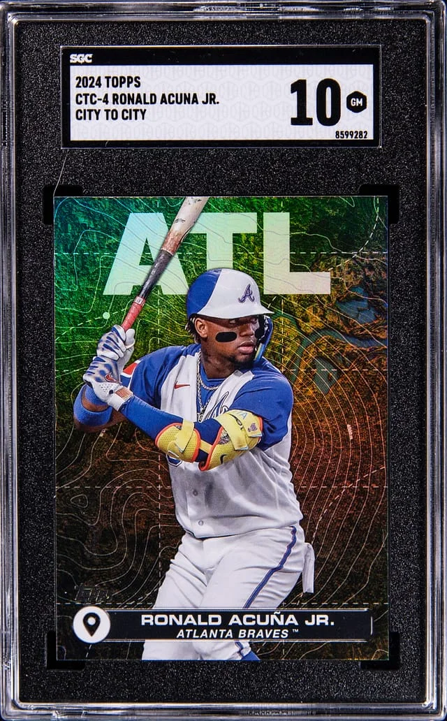 2024 Topps Ronald Acuna Jr. City to City #CTC-4 card image