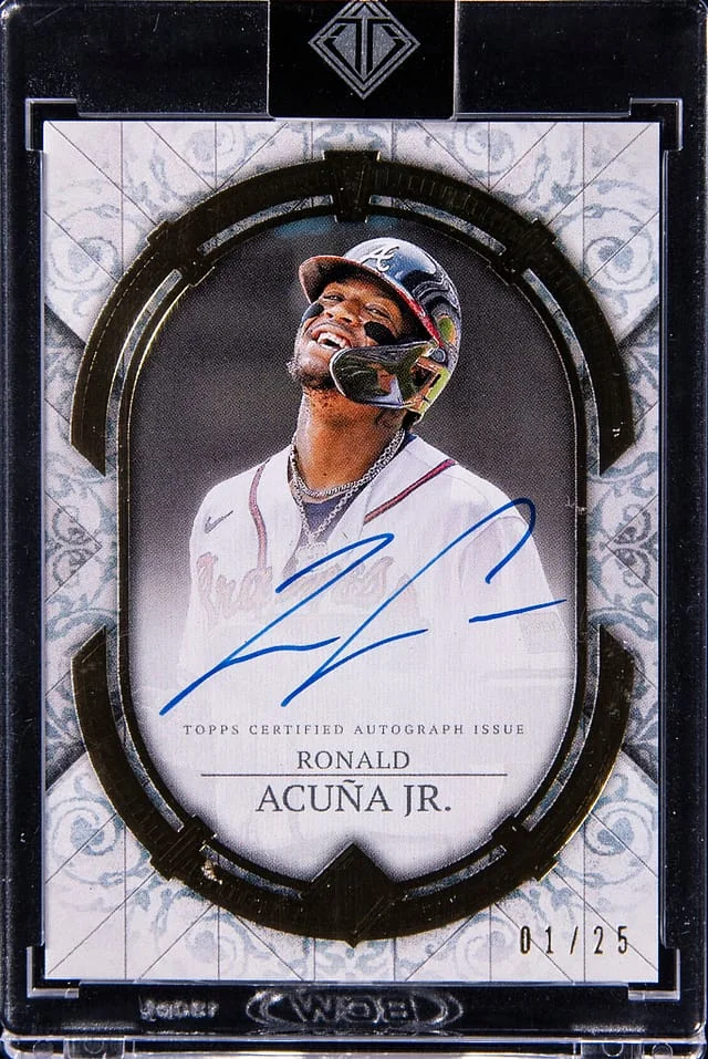 2024 Topps Ronald Acuna Jr. Transcendent Collection Autographs #TCA-RAJ card image