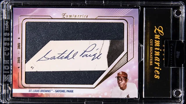 2024 Topps Satchel Paige Transcendent Luminaries #CS-SP card image