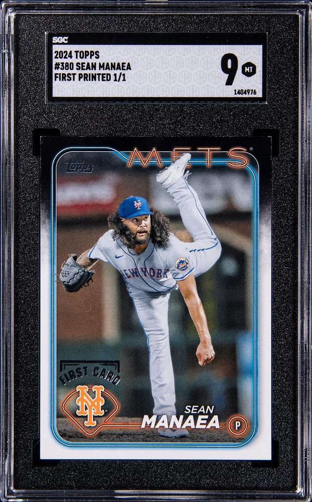 2024 Topps Sean Manaea First Printed #380 card image