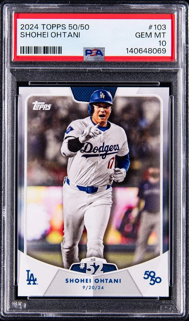 2024 Topps Shohei Ohtani 50/50 #103 card image