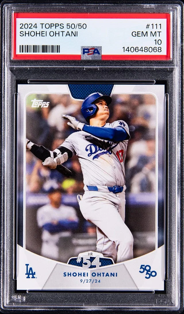 2024 Topps Shohei Ohtani 50/50 #111 card image