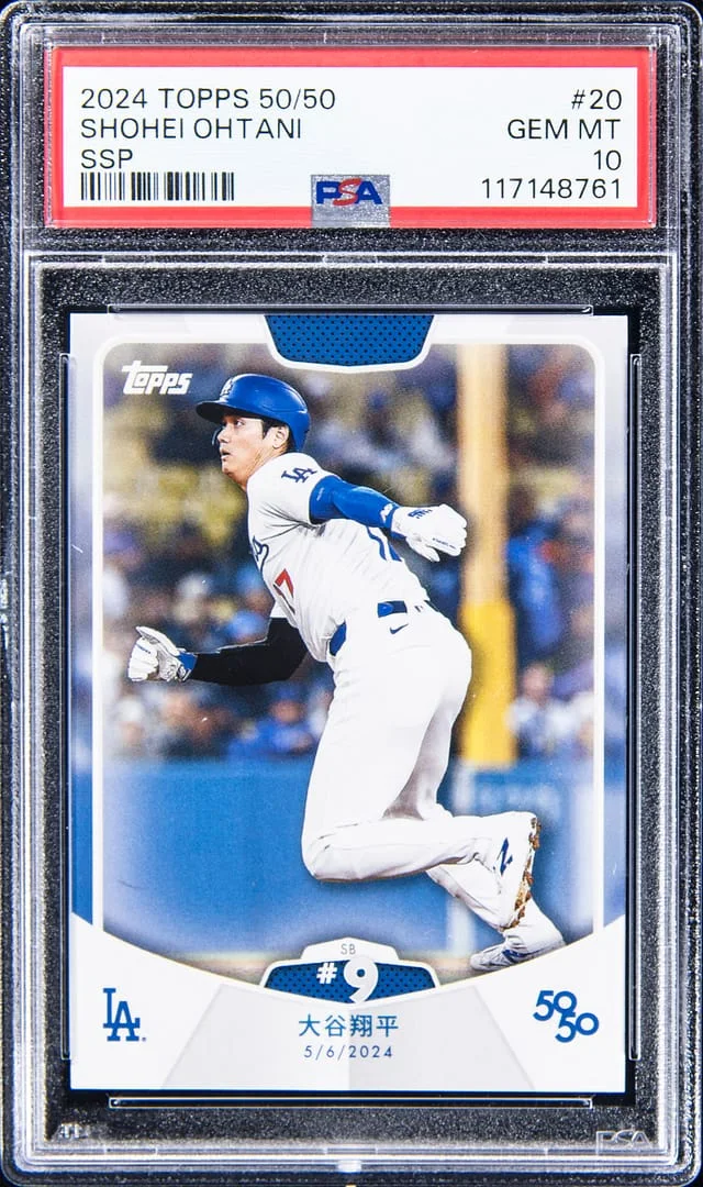 2024 Topps Shohei Ohtani 50/50 SSP #20 card image