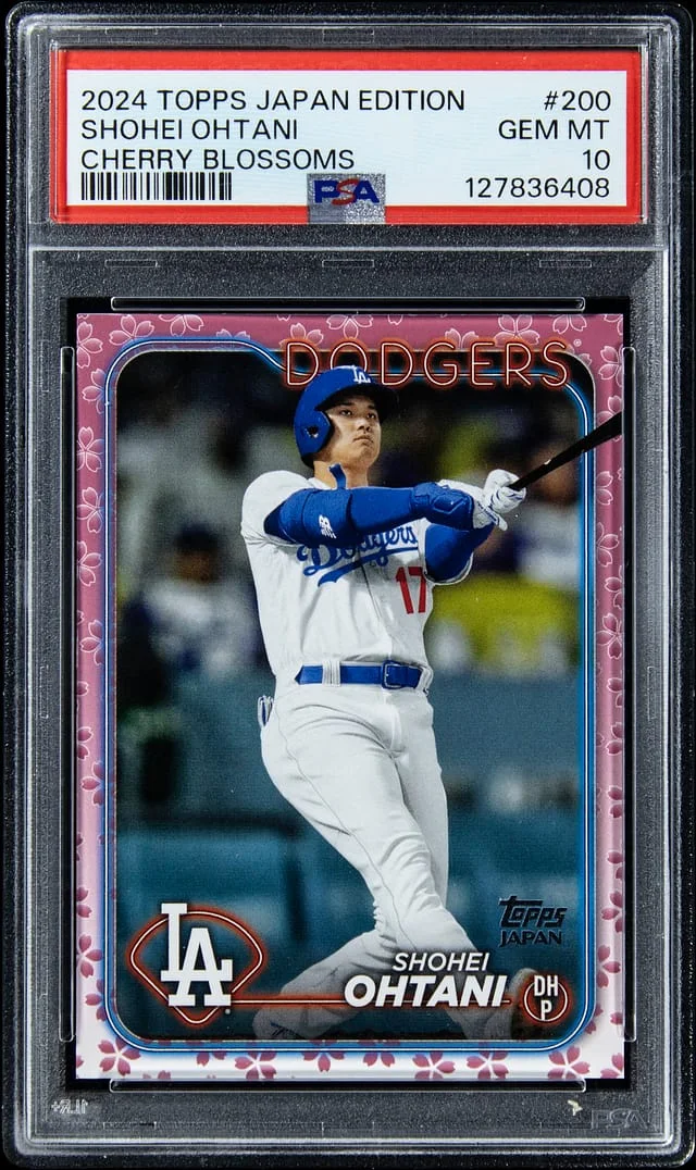2024 Topps Shohei Ohtani Japan Edition Cherry Blossoms #200 card image