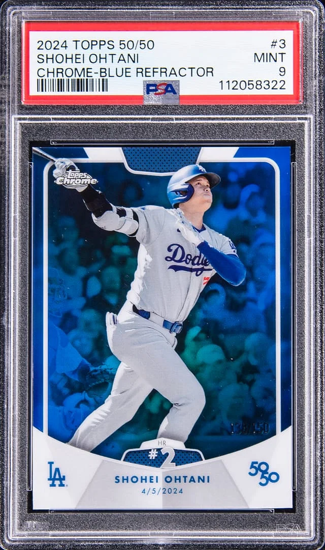 2024 Topps Shohei Ohtani Ohtani 50/50 LogoFractor #3 card image