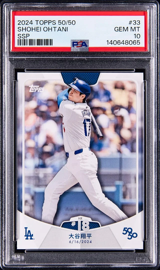 2024 Topps Shohei Ohtani 50/50 SSP #333 card image