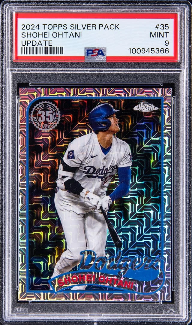 2024 Topps Shohei Ohtani Silver Pack Update #35 card image