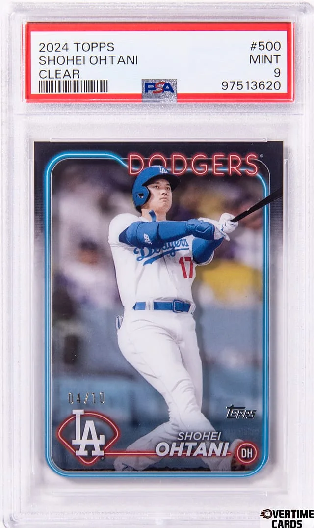 2024 Topps Shohei Ohtani Orange Foil #500 card image