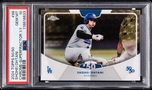 2024 Topps Shohei Ohtani 50/50 Chrome SuperFractor #98 card image