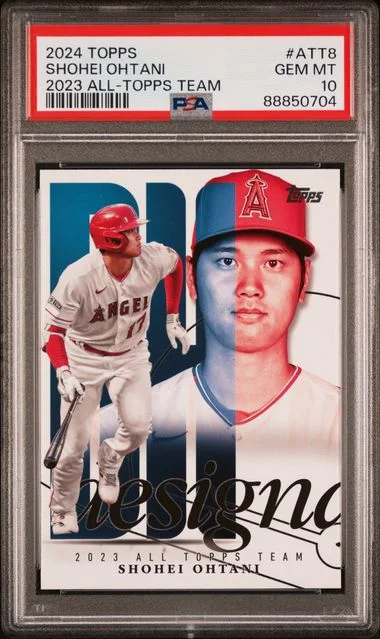 2024 Topps Shohei Ohtani 2023 All-Topps Team #ATT8 card image