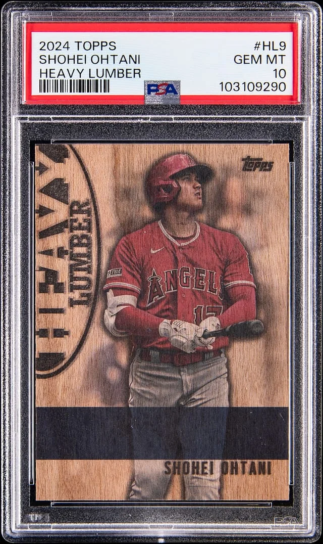 2024 Topps Shohei Ohtani Heavy Lumber #HL-9 card image