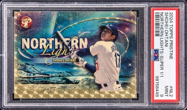 2024 Topps Shohei Ohtani Pristine Northern Lights SuperFractor #NL-2 card image