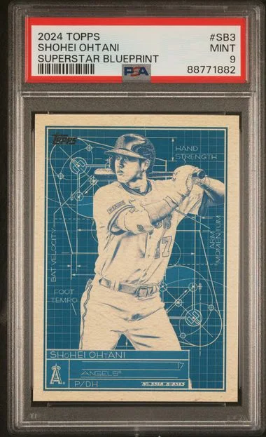 2024 Topps Shohei Ohtani Superstar Blueprint #SB3 card image