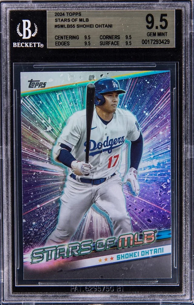 2024 Topps Shohei Ohtani Stars of MLB #SMLB-55 card image