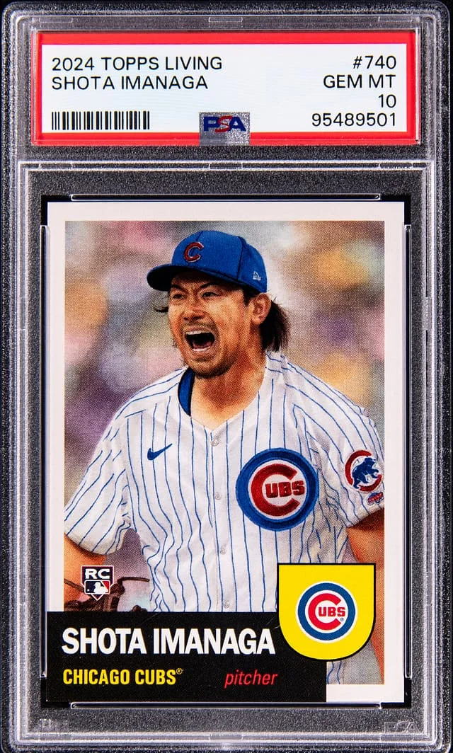 2024 Topps Shota Imanaga Living #740 card image