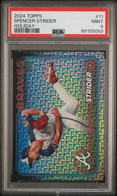 2024 Topps Spencer Strider Holiday #11 card image