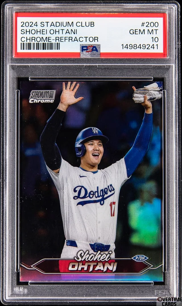 2024 Topps Stadium Club Shohei Ohtani Refractor #200 card image