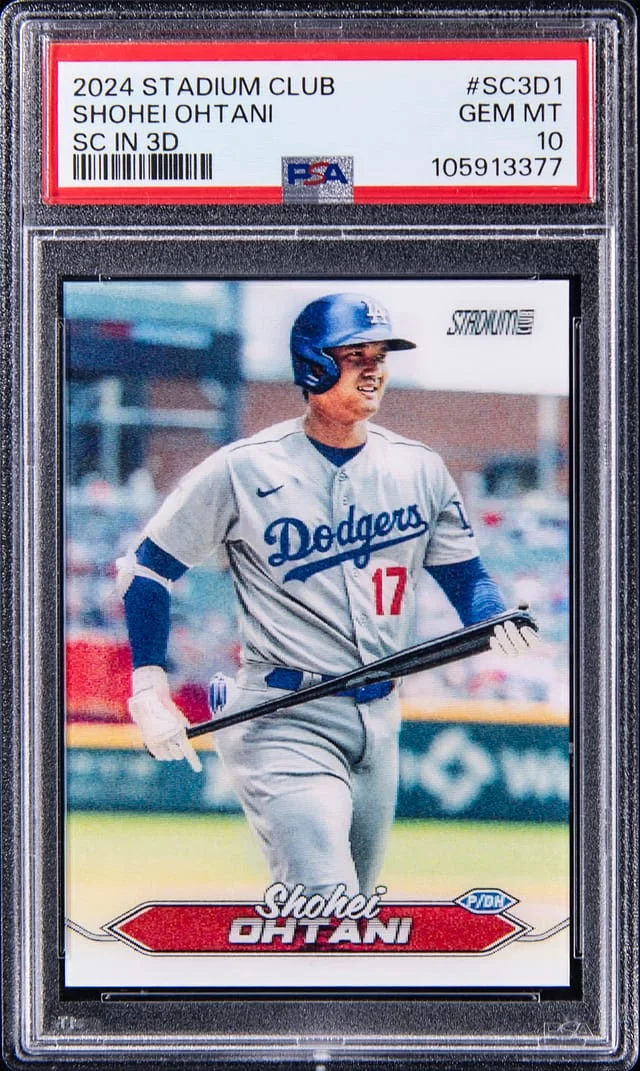 2024 Topps Stadium Club Shohei Ohtani SC in 3D #SC3D-1 card image