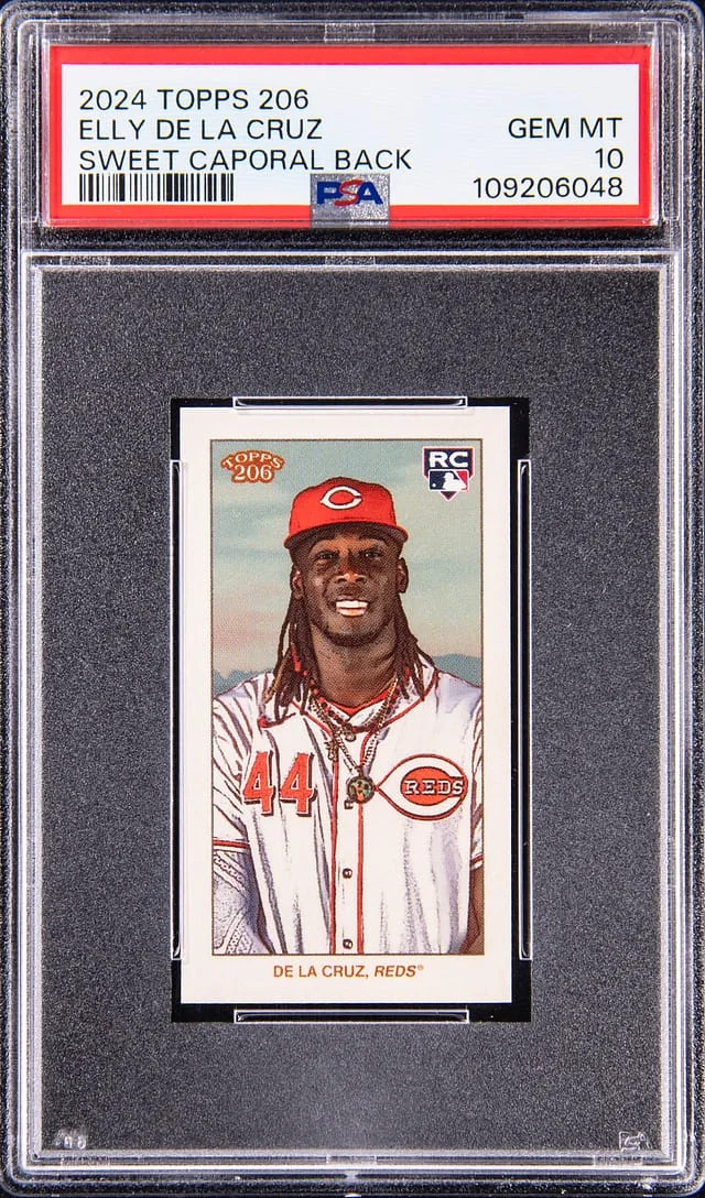2024 Topps Sweet Caporal Back Elly De La Cruz #206 card image