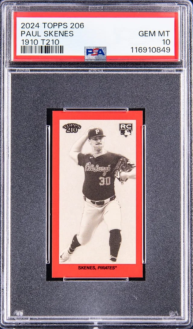 2024 Topps T210 Paul Skenes 206 #1910 card image