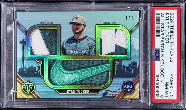 2024 Topps Triple Threads Kyle Tucker All-Star Patches Nike Logo #ASP-KTUC card image