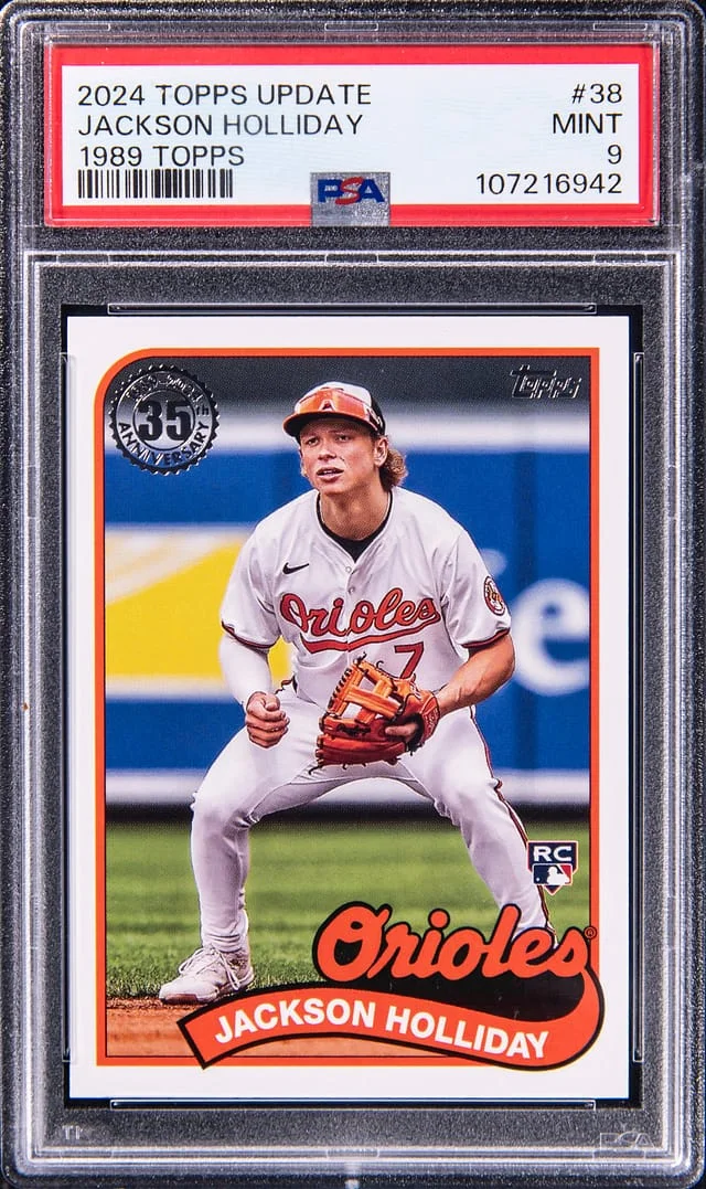2024 Topps Update Jackson Holliday 1989 Topps #38 card image