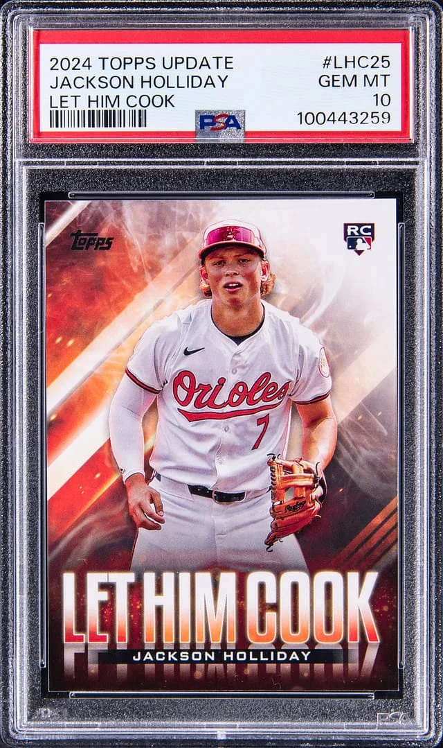 2024 Topps Update Jackson Holliday Let Him Cook #LHC-25 card image