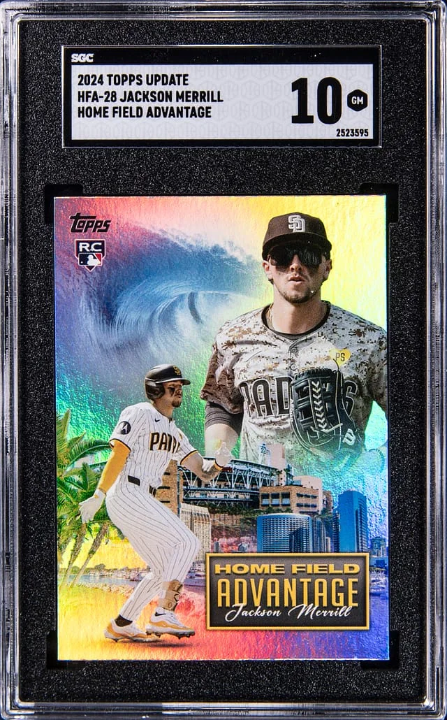2024 Topps Update Jackson Merrill Home Field Advantage #HFA28 card image