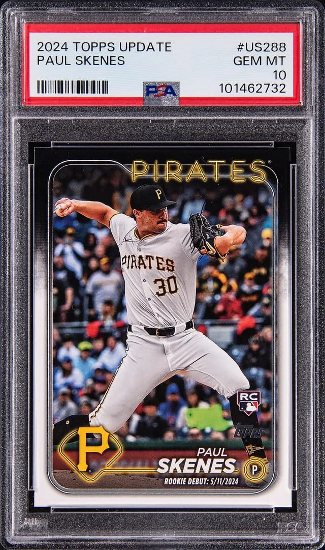 2024 Topps Update Paul Skenes #US288 card image