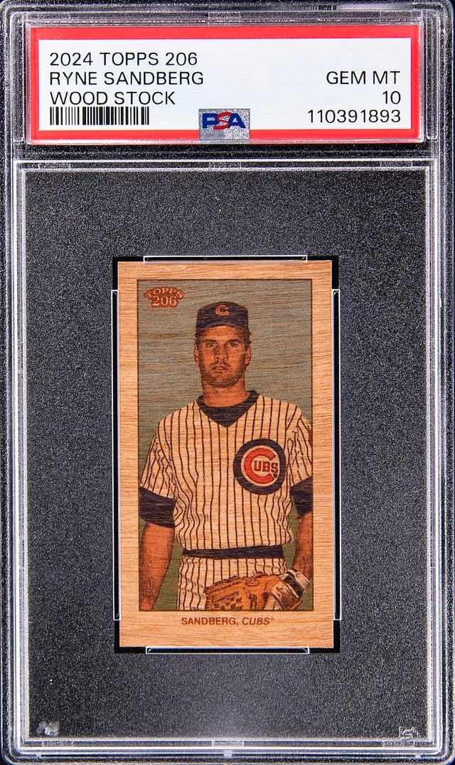 2024 Topps Wood Stock Ryne Sandberg #206 card image