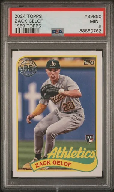 2024 Topps Zack Gelof 1989 Topps Baseball #89B90 card image