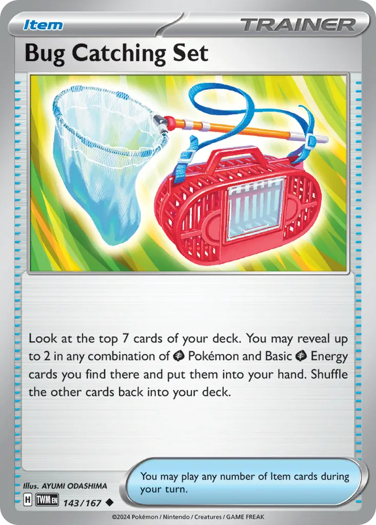 2024 Twilight Masquerade Bug Catching Set Uncommon #143/167 Uncommon card image